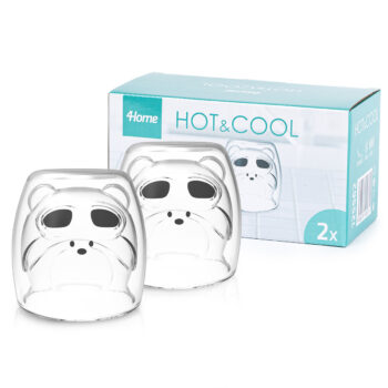 4Home Termo pohár Hot&Cool Frosty Bear 250 ml, 2 ks
