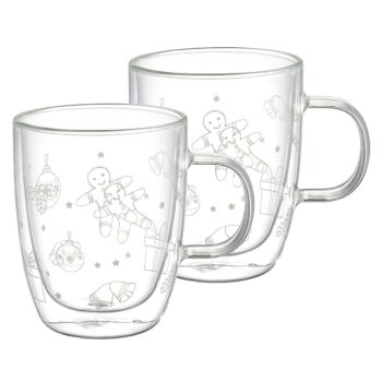 4Home Termo pohár Winter Hot&Cool 400 ml, 2 ks