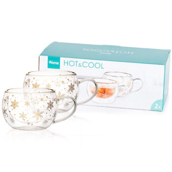 4Home Termo pohár na cappuccino Snow Hot&Cool 270 ml 2 ks