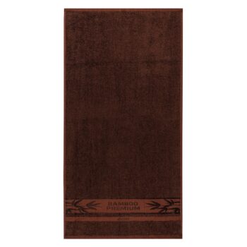 4Home Uterák Bamboo Premium tmavohnedá, 50 x 100 cm