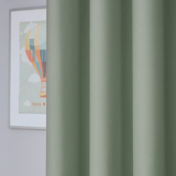 4Home Zatemňovací záves Cairo sivozelená, 150 x 250 cm
