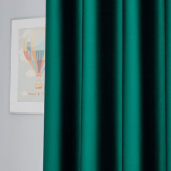 4Home Zatemňovací záves Dublin tmavozelená, 150 x 250 cm