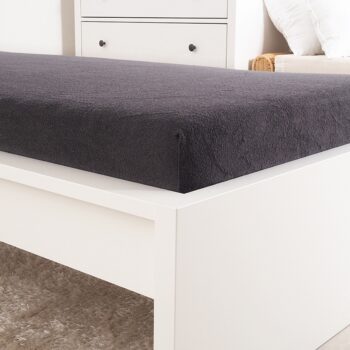 4Home froté prestieradlo Premium antracit, 180 x 200 cm