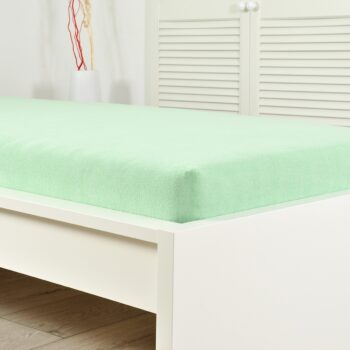 4Home froté prestieradlo Premium zelená, 180 x 200 cm