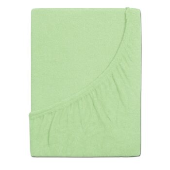 4Home froté prestieradlo Premium zelená, 90 x 200 cm