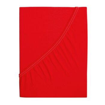 4Home jersey prestieradlo Ideál červená, 160 x 200 cm