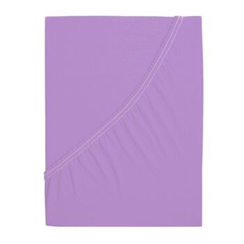 4Home jersey prestieradlo Ideál fialová, 90 x 200 cm