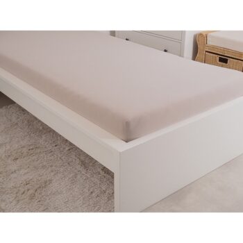 4Home jersey prestieradlo Ideál kávová, 180 x 200 cm