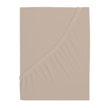 4Home jersey prestieradlo Ideál kávová, 60 x 120 cm
