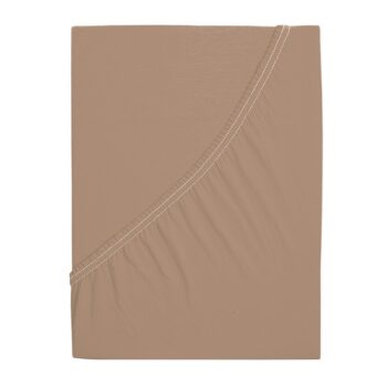4Home jersey prestieradlo Ideál orechová, 100 x 200 cm