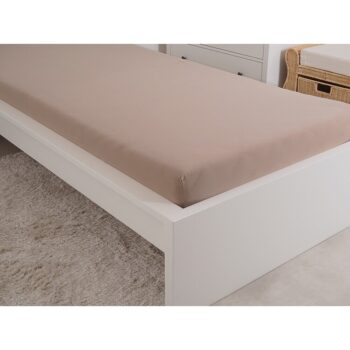 4Home jersey prestieradlo Ideál orechová, 180 x 200 cm