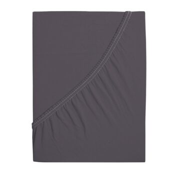 4Home jersey prestieradlo Premium antracit, 180 x 200 cm