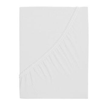 4Home jersey prestieradlo Premium biela, 180 x 200 cm