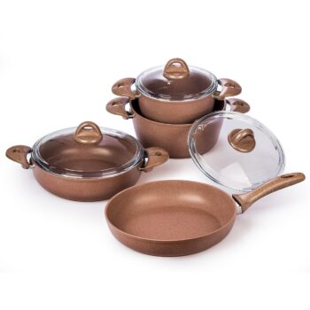 4home 7-dielna sada riadu Granite Brown