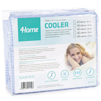 4home Chladicí chránič matraca s lemem Cooler, 90 x 200 cm