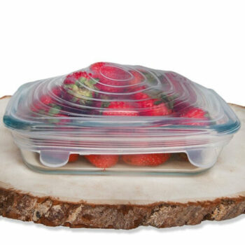 4home Silikónové viečka na potraviny Fresh, 6 ks
