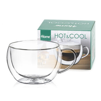 4home Termo pohár Big cappuccino Hot&Cool 500 ml, 1 ks