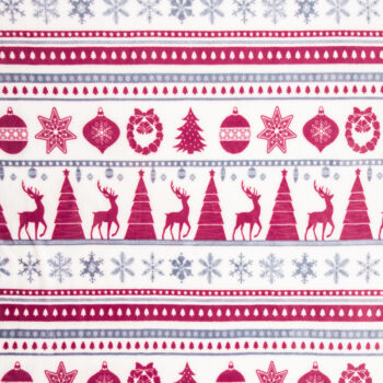 4home deka Soft Dreams Christmas Time červená, 150 x 200 cm