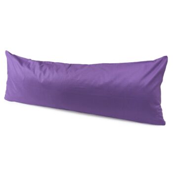 4home obliečka na Relaxačný vankúš Náhradný manžel tmavofialová, 50 x 150 cm