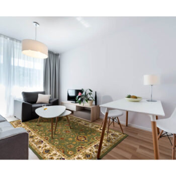 Koberec KENDRA TYP 2 Vás omámi svojou výnimočnosťou. Farby, vzory a obrazce, ktoré zdobia tento koberec Vám vyrazia dych a prenesú Vás do ríše rozprávok. Koberec až priam dýcha Perziou a Orientom. Vyrobený je zo 100% polypropylénu s rozmermi (ŠxD): 100x150 cm a hrúbkou 0,8 cm. Hmotnosť vlasu je…