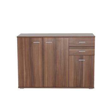 Komoda TAMPA 3T2S je trojdverová komoda s dvomi zásuvkami, ktorú je vhodné umiestniť do moderne zariadenej obývačky, spálne, detskej izby alebo predsiene. Materiál použitý na výrobu je laminovaná DTD vo farebnom prevedení slivka, pričom na výber je aj v iných farebných vyhotoveniach. Rozmery komody…