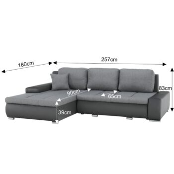 Rohová sedačka TRAMP je rozkladacia sedačka s úložným priestorom v čelnej časti. Bola navrhnutá tak, aby zabezpečila maximálny komfort pri sledovaní obľúbeného filmu, pri čítaní knihy alebo len tak pri relaxovaní s rodinou a priateľmi. Je pohodlná, praktická, priestranná, jednoducho perfektná.…