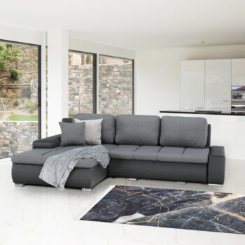 Rohová sedačka TRAMP je rozkladacia sedačka s úložným priestorom v čelnej časti. Bola navrhnutá tak, aby zabezpečila maximálny komfort pri sledovaní obľúbeného filmu, pri čítaní knihy alebo len tak pri relaxovaní s rodinou a priateľmi. Je pohodlná, praktická, priestranná, jednoducho perfektná.…