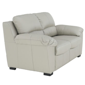 Dvojsedačka DANILO je luxusný 2-sed, ktorý je vhodné umiestniť do elegantne zariadenej obývačky. Dvojsedačku odporúčame dokúpiť ako doplnok k sedacej súprave Danilo. Je potiahnutý svetlošedou kožou Pampas (Hellgrau M9010), ale zadná časť je čalúnená látkou. Je možné si objednať zo 6 farebných…