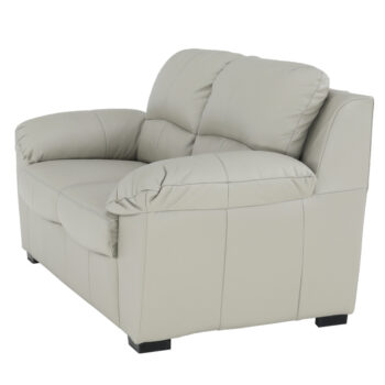 Dvojsedačka DANILO je luxusný 2-sed, ktorý je vhodné umiestniť do elegantne zariadenej obývačky. Dvojsedačku odporúčame dokúpiť ako doplnok k sedacej súprave Danilo. Je potiahnutý svetlošedou kožou Pampas (Hellgrau M9010), ale zadná časť je čalúnená látkou. Je možné si objednať zo 6 farebných…