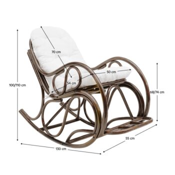 Dokonalý okamih v podobe jemného hojdania, pohodlného objatia mäkkého čalúnenia a chvíľ oddychu vám dopraje hojdacie kreslo AGATON – kreslo, ktoré spája nadčasovú eleganciu s dokonalým komfortom, aby ste si mohli vychutnať zaslúžený relax po dlhom dni. Je…