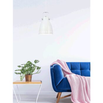 Predstavujeme vám modernú visiacu lampu Aiden Typ 3 v elegantnej bielej farbe, ktorá sa stane štýlovým doplnkom vášho interiéru. Táto lampa je ideálna pre tých, ktorí hľadajú kombináciu funkčnosti a estetického vzhľadu. Svojím nepravidelným tvarom a kovovým materiálom dodáva…