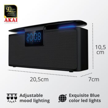 AKAI Prenosný reproduktor s bluetooth pripojením