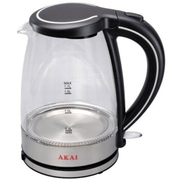 AKAI Varná kanvica sklo AKG-804  1,7 l