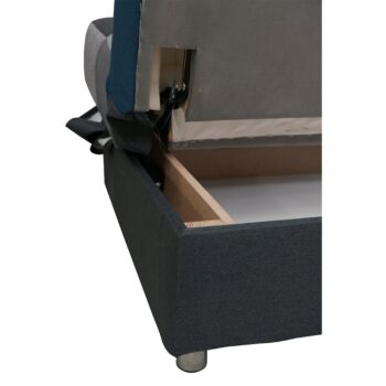 Rozkladacia pohovka s úložným priestorom ALABAMA poskytuje pohodlné sedenie vďaka pružinám Bonell. Pohovka je vhodná aj na každodenné spanie, pretože sa rozťahuje systémom Automat KLIK-KLAK, ktorý uľahčuje každodenné rozkladanie pohovky. Plocha na spanie má rozmery 195x116 cm. Výška sedu je 47 cm…