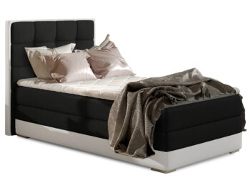 Jednolôžková, moderná posteľ ALESSANDRA 90 L je navrhnutá tak, aby bolo zaručené nie len dokonalé pohodlie, ale aj jedinečný dizajn. Elegantná posteľ typu boxspring Vám poskytne dostatok miesta na oddych a kvalitný spánok, ktorý je základom nášho zdravia. Podľa toho ako sa vyspíte sa odvíja…