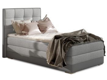Jednolôžková, moderná posteľ ALESSANDRA 90 P je navrhnutá tak, aby bolo zaručené nie len dokonalé pohodlie, ale aj jedinečný dizajn. Elegantná posteľ typu boxspring Vám poskytne dostatok miesta na oddych a kvalitný spánok, ktorý je základom nášho zdravia. Podľa toho ako sa vyspíte sa odvíja…