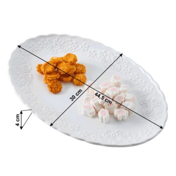 Predstavujeme vám elegantný servírovací tanier Alino Typ 1 v bielej farbe, ktorý je ideálnym doplnkom pre každú modernú domácnosť. Tento tanier je vyrobený z kvalitnej dolomitovej keramiky, ktorá zaručuje jeho dlhú životnosť a odolnosť voči poškodeniu. Svojím okrúhlym tvarom…