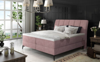 Splňte si svoje sny a doprajte si kvalitný spánok s luxusnou čalúnenou manželskou posteľou typu boxspring ALTAMA 160. Táto posteľ bola vyrobená s víziou zaistenia dokonalého a kvalitného spánku. Veľký priestor na spanie je veľmi pohodlný a je vybavený vysokovýkonným matracom vysokým 20 cm, ktorý je…