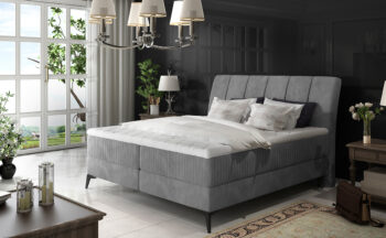 Splňte si svoje sny a doprajte si kvalitný spánok s luxusnou čalúnenou manželskou posteľou typu boxspring ALTAMA 180. Táto posteľ bola vyrobená s víziou zaistenia dokonalého a kvalitného spánku. Veľký priestor na spanie je veľmi pohodlný a je vybavený vysokovýkonným matracom vysokým 20 cm, ktorý je…