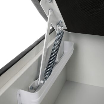 Čalúnená jednolôžková posteľ s matracom Amis 90 L v elegantnej sivej farbe je ideálnym riešením pre moderné interiéry. Táto posteľ, značky KONDELA, ponúka nielen štýlový vzhľad, ale aj praktické funkcie, ktoré ocení každý dospelý užívateľ.