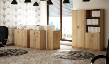 Dvojdverová komoda ANES s vnútornou policou, je vyrobená z kvalitnej LTD dosky. Korpus skrinky a takisto dvierka sú v obľúbenom farebnom prevedení biela. K dispozícií máte ďalších 5 farebných prevedení na výber.Úchytky sú z plastu vo farbe alumínium oblého tvaru. Dodávame v demontovanom stave.