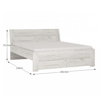 Posteľový rám ANGEL TYP 92 160 je pevná a stabilná posteľ, ktorú možno kombinovať s ostatnými prvkami z modelovej rady Angel. Spacia plocha má rozmery 160x200 cm. Dodáva sa bez úložného priestoru, roštu a matraca, ktoré je možné doobjednať. Systém Angel je sektorová zostava vhodná na…