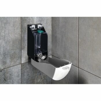 AQUALINE 1319-73 Emiko dávkovač tekutého mydla nástenný 1000 ml, biela