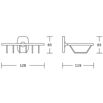 AQUALINE RB103 Rumba mydlovnička drôtená