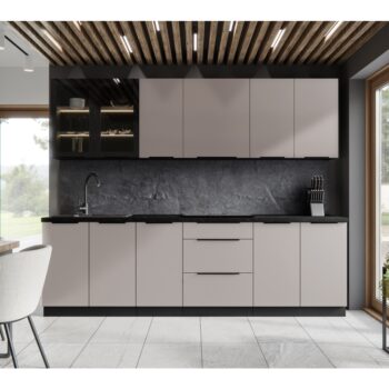 Skrinka na vstavanú rúru Araka 60 DPS-210 3S1F je ideálnym riešením pre moderné kuchyne, ktoré kladú dôraz na funkčnosť a estetiku. Táto skrinka v elegantnom farebnom prevedení kašmír a čierna ponúka nielen praktické využitie, ale aj štýlový vzhľad, ktorý sa hodí do každého…