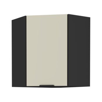 Predstavujeme vám hornú rohovú kuchynskú skrinku Araka 60x60 GN-72 1F, ktorá je ideálnym riešením pre moderné kuchyne. Táto skrinka v elegantnom farebnom prevedení kašmír a čierna prinesie do vašej kuchyne štýlový vzhľad a praktickosť.