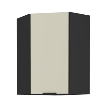 Predstavujeme vám hornú rohovú kuchynskú skrinku Araka 60x60 GN-90 1F, ktorá je ideálnym riešením pre moderné kuchyne. Táto skrinka v elegantnom farebnom prevedení kašmír a čierna prinesie do vašej kuchyne štýlový vzhľad a funkčnosť.