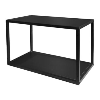Polica Araka / Menzo / Siber One Loft 60 G-36 od značky KONDELA je moderným a štýlovým doplnkom pre váš interiér. Táto polica v čiernom prevedení je vyrobená z kvalitného kovu, čo jej dodáva nielen elegantný vzhľad, ale aj vysokú odolnosť a stabilitu. S rozmermi 60 cm na šírku,…