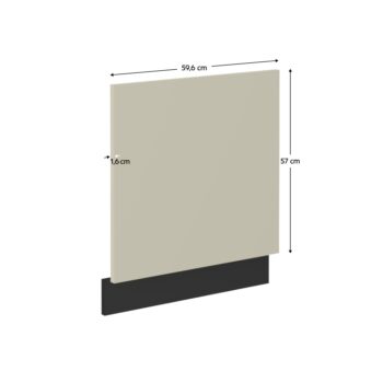 Dvierka na umývačku Araka ZM 57x59,6 cm v elegantnom prevedení kašmír a čierna sú ideálnym riešením pre moderné interiéry. Tento produkt od značky KONDELA je vyrobený z kvalitného aglomerovaného materiálu, konkrétne laminovanej DTD, čo zaručuje jeho dlhú životnosť a odolnosť voči každodennému…