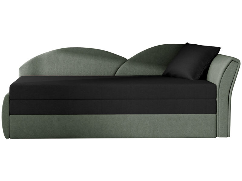 NABBI Arco P rozkladacia pohovka čierna / sivá Pohovka ARCO P bude skvelým doplnkom a efektným vybavením Vašej domácnosti, pričom svoje využitie si nájde v obývacej izbe, ale aj študentskej izbe alebo pracovni. Vďaka svojmu prevedeniu dokonale zapadne do každého klasického a moderného interiéru. Pohovku jednoduchým pohybom zmeníte na plochu na…